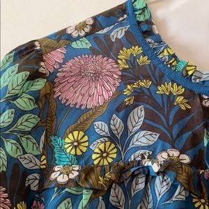 Abigail Borg Jcrew cotton floral top.